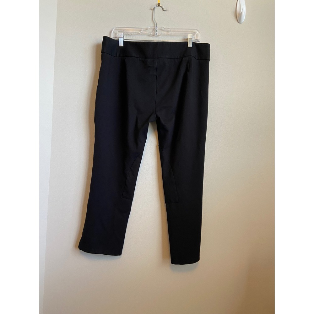 Tuckernuck Black Gold Double Button Equestrian Ponte Pants XXL Ankle Length - Picture 5 of 5